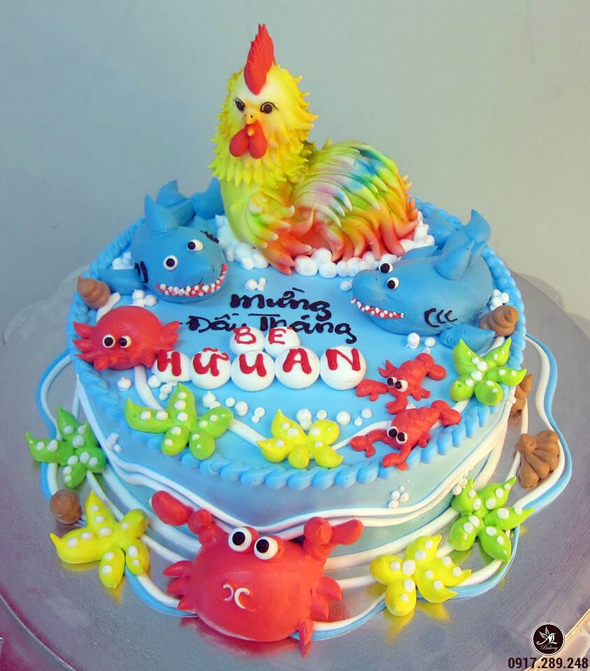 TOP 10 Bánh sinh nhật vẽ con gà đẹp và ngon lành