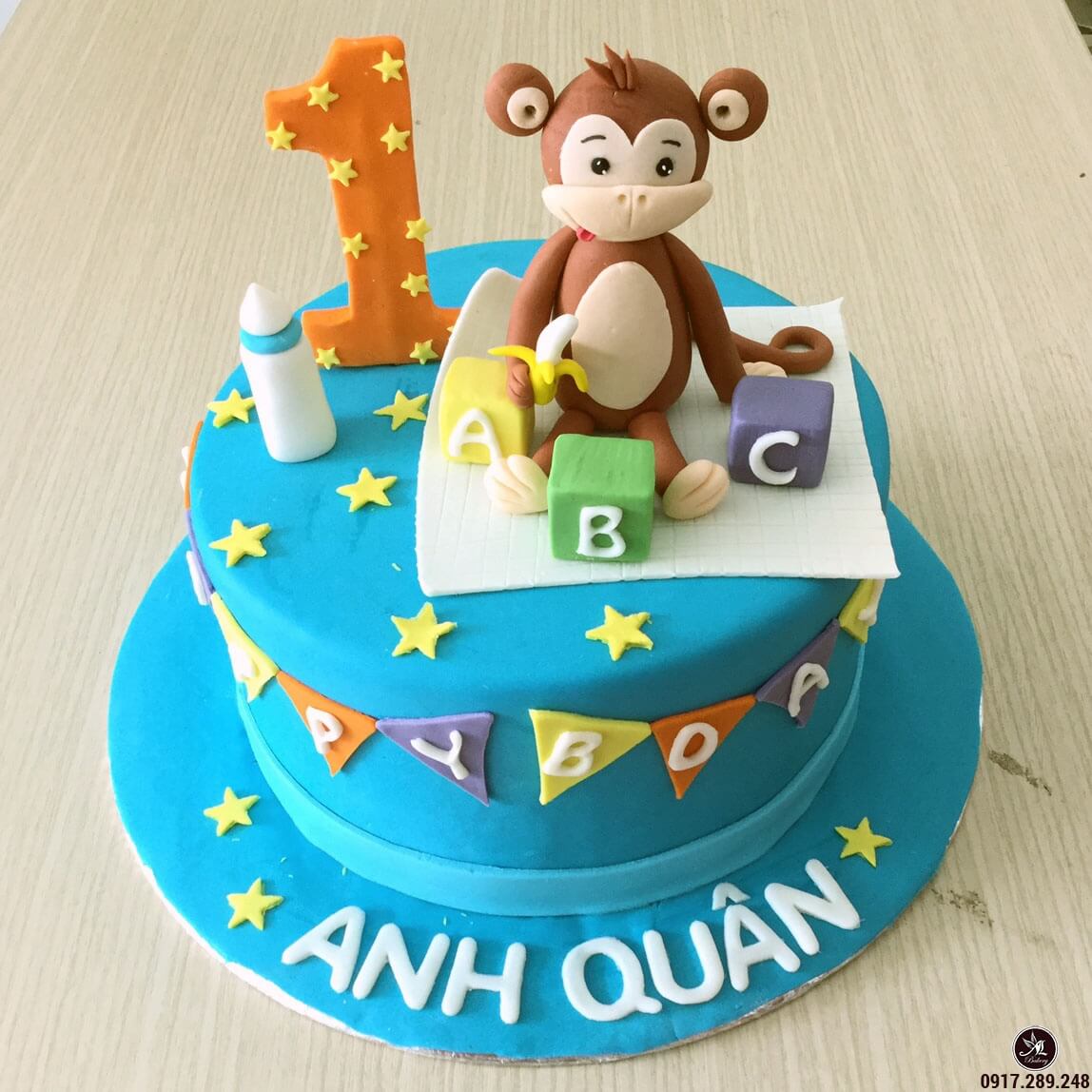 Bánh sinh nhật hình con Khỉ đẹp nhất cho người tuổi Thân
